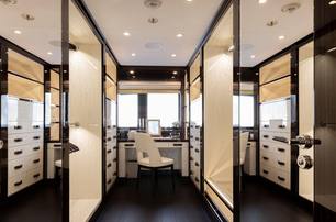 Galene master suite walk in wardrobe