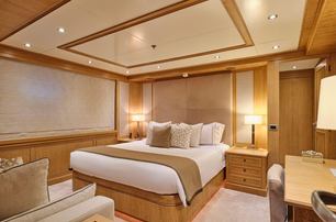 Codecasa superyacht Theolina double guest cabin 