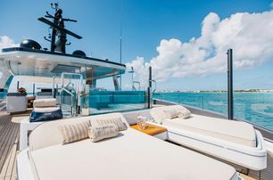 daybreak foredeck with sun pads and pool