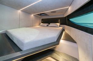 Sunreef Yachts and BRABUS ULTIMA 55 cabin with double bed 