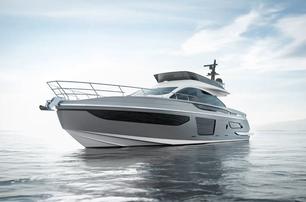 Azimut S7 port bow shot