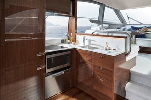 Princess F50 Mk2 galley