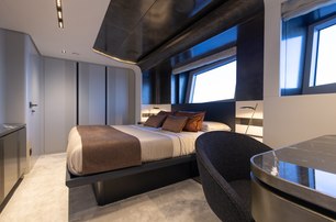 ISA yacht Fast Naan guest cabin with double bed 