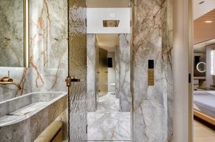 Alia Superyacht Ximena master cabin marbled ensuite 