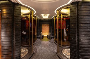 Lürssen superyacht Whisper spa with plunge pool 