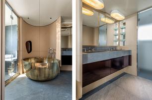 Azimut motor yacht Tanelorn en suite with bath 