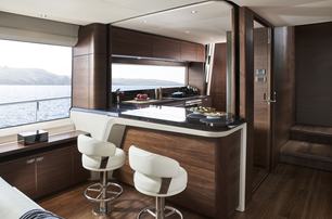 Princess Y85 Mk1 galley bar