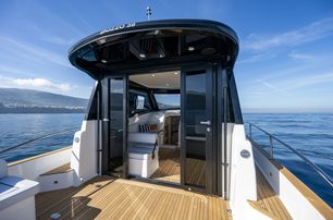 Apreamare Gozzo 38 Cabin aft deck looking forward