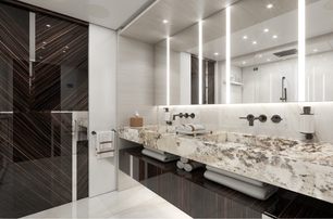 Heesen yacht Orion ensuite with marble 