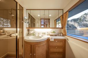 Feadship yacht Monaco master cabin ensuite 