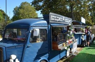 food trucks at Southampton International Boat Show