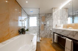 Feadship motor yacht Graycliffs master en suite with marble details