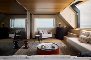 Bluegame BGX83 yacht beach club lounge 