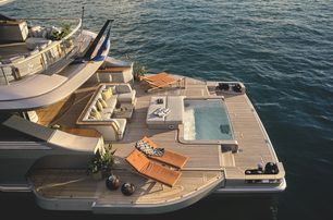 Benetti Oasis 40M Oasis Deck & Hot Tub