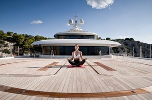 specialist yoga instructor onboard superyacht crew