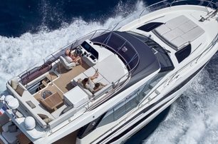 Prestige F4.9 for sale at Southampton Boat Show 2024