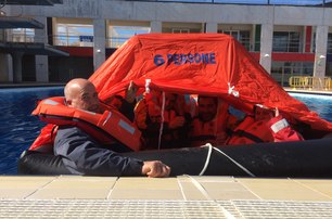 STCW yacht crew sea survival training