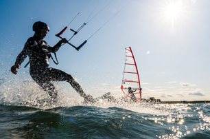 watersports equipment on show at boot dusseldorf