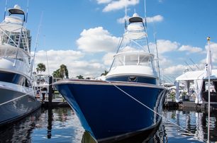 FLIBS sportsfisher boat on show