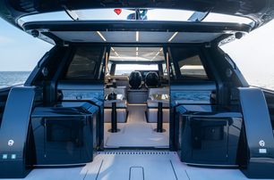 Sunreef Yachts and BRABUS ULTIMA 55 aft deck and saloon 