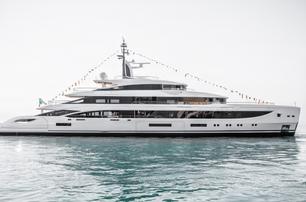 Superyacht Lady Estey at launch