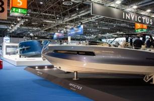 smaller boats on show at boot