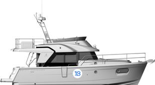 Beneteau Swift Trawler 35 illustration