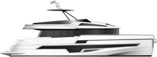 Okean Yachts Yachts Illustration