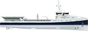 Damen Yachting Yacht Support Illustration