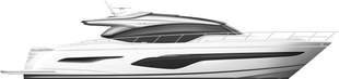 Princess Yachts V Class Illustration