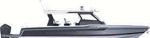 Formula Boats Center Console Illustration