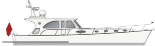 Vicem Yachts Bahama Bay Illustration