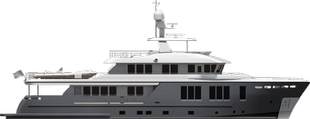 Cantiere delle Marche Darwin Class Illustration