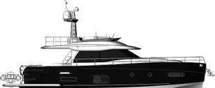 Azimut Yachts Magellano  Illustration