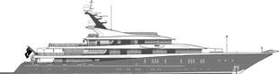 Lurssen Full Custom Illustration