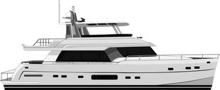 Outer Reef Yachts Trident Series Illustration