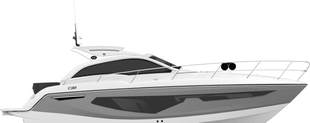 Sessa Marine Cruiser Line Illustration