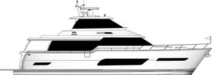 Horizon Yachts V Series Illustration