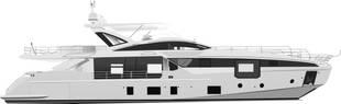 Azimut Yachts Grande  Illustration