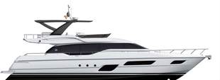 Ferretti Yachts Flybridge Illustration