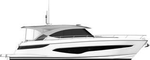 Riviera Yacht Sports Express Illustration