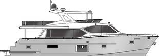 Gulf Craft Nomad Yachts Illustration