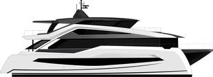 Wider Yachts Catamaran Illustration