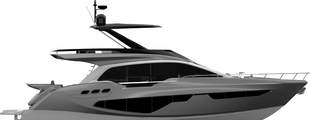 Sessa Marine Flybridge Line  Illustration