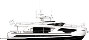 Horizon Yachts FD Series Illustration