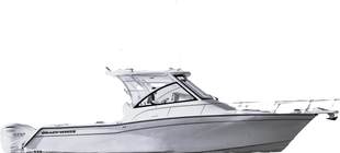 Grady-White Boats Express Cabins Illustration