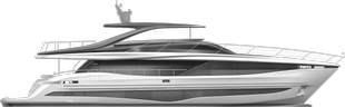 Princess Yachts Y Class Illustration