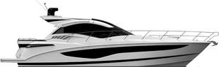 Galeon Yachts Sport Cruiser Illustration