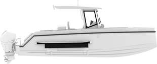 Iguana Yachts X Line Illustration