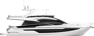 Galeon Yachts Flybridge Illustration